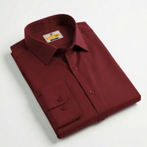Maroon Macro Shirt